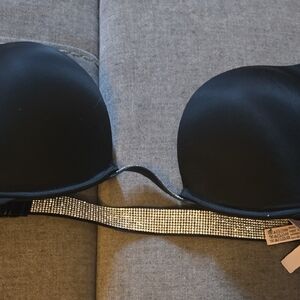 Victoria's Secret Black Bra with Sparkling Band
